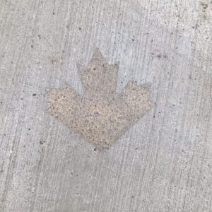 Sandblast - Maple Leaf
